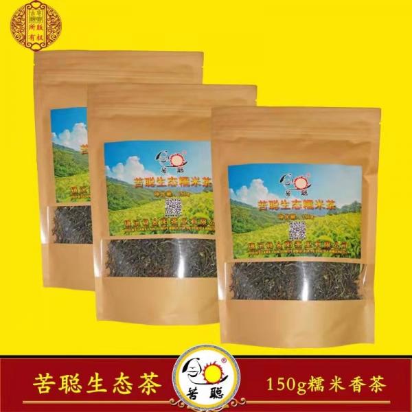 （自營(yíng)）普洱大葉種綠茶150g苦聰糯米濃香茶